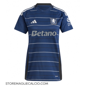 Aston Villa Maglia Gara Terza Repliche 2024-25 Donna